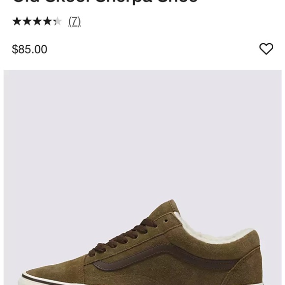 I am selling a brand new pair of Vans Old Skool Sherpa. They are size 9.5 Men’s - Picture 2 of 9